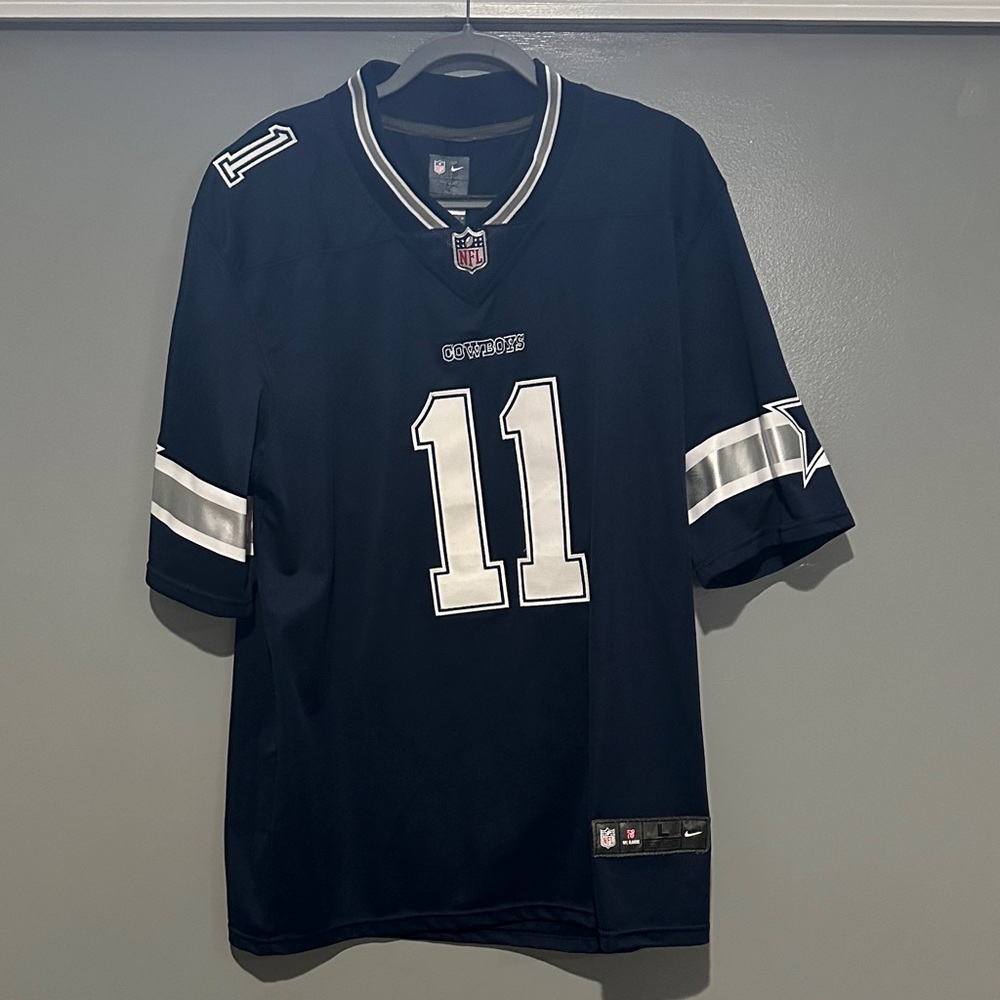 Nike Men's Dark Blue and Silver Jersey Dallas Cowboys - Micah Parsons
